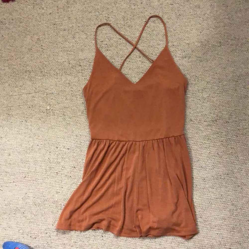 Rust colored romper